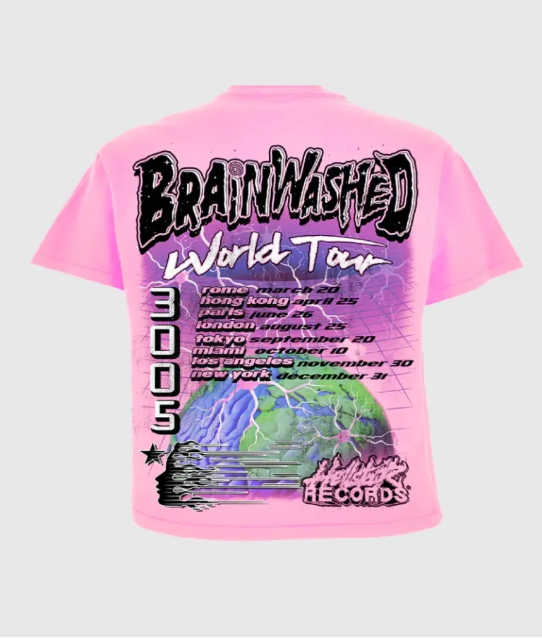 Hellstar Brainwashed World Tour T Shirt 1