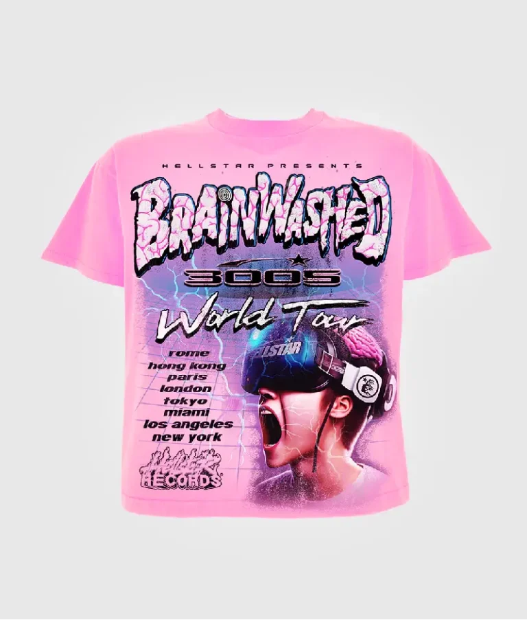 Hellstar Brainwashed World Tour T Shirt 2
