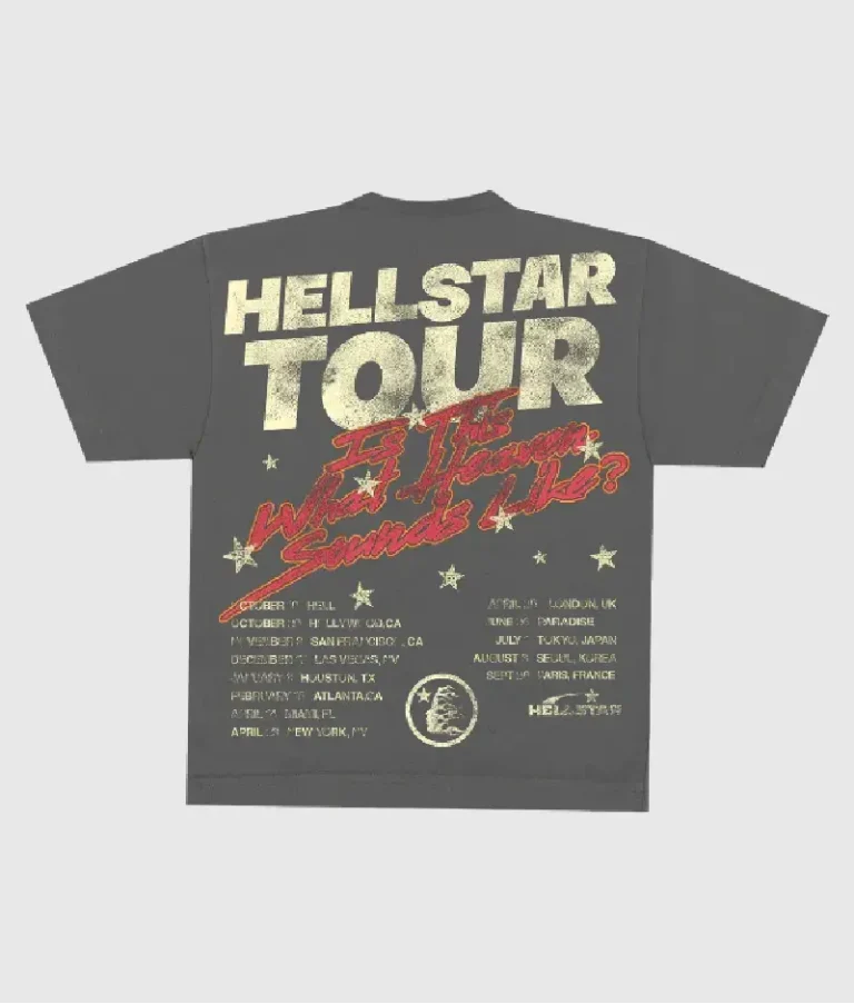 Hellstar Studios Biker Tour T Shirt Black 1