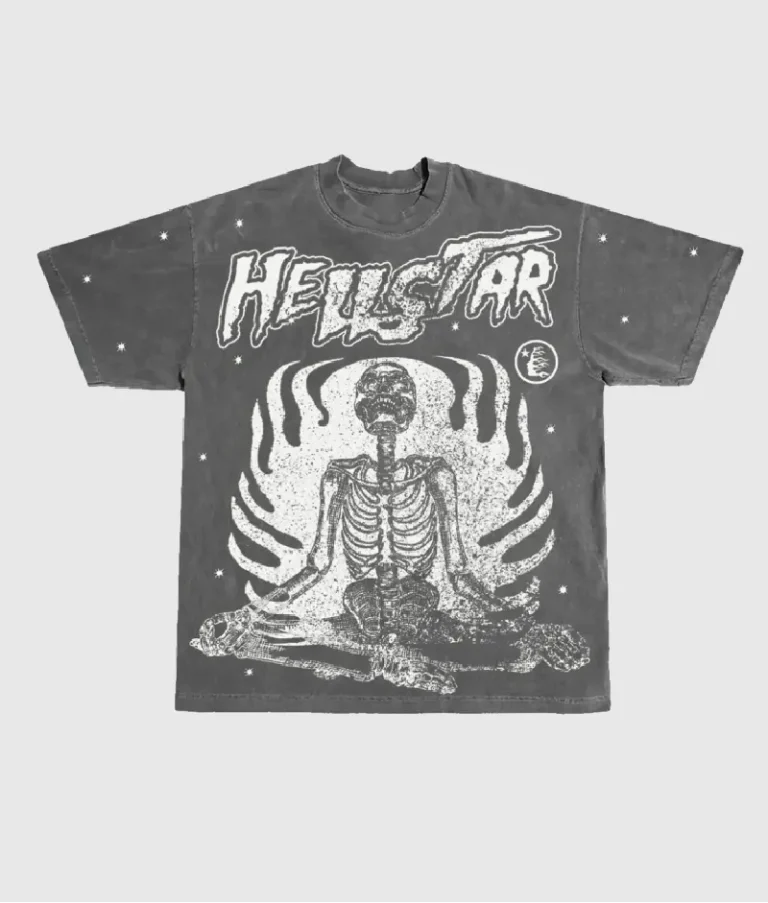 Hellstar Studios Inner Peace T Shirt Black 1