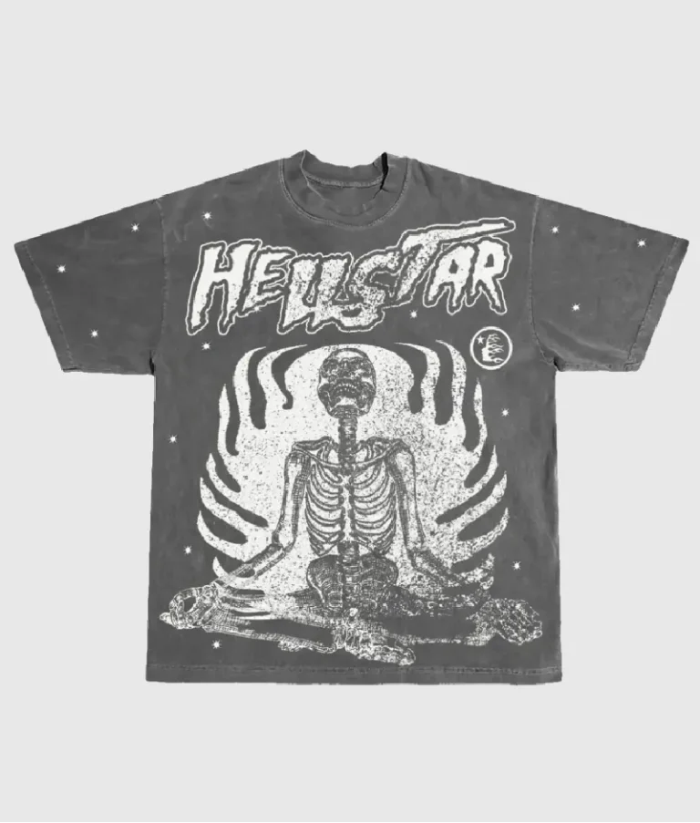 Hellstar Studios Inner Peace T Shirt Black 2