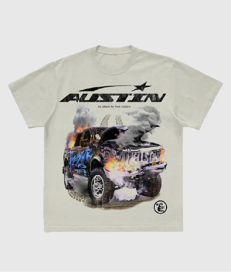 Hellstar Studios x Post Malone Austin T Shirt 2