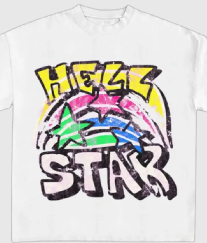 Hellstar Graphic White T Shirt 1