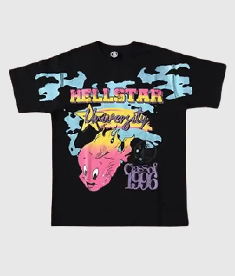 Hellstar Path to Paradise Apparel - Black T-Shirt Alt