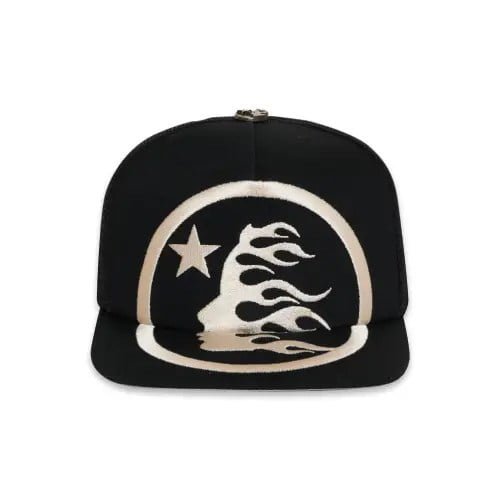 Black Hellstar Big Logo Trucker Snapback Hats Hellstar Records.jpg
