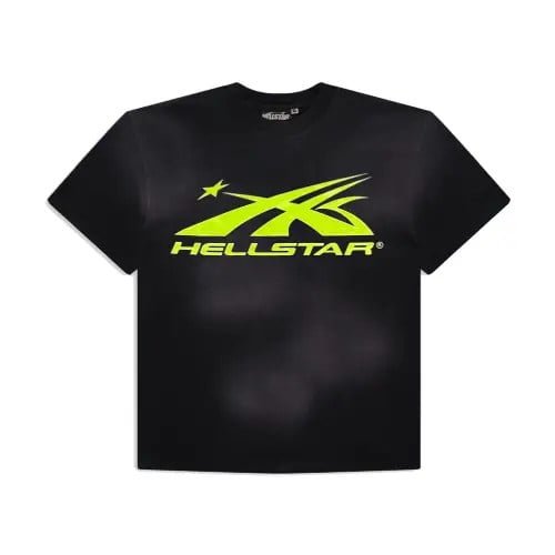 Black Hellstar Sports Core Gel Logo T shirt Hellstar Records.jpg